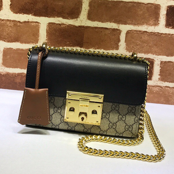 구찌 패들락 스몰 GG 숄더백 409487 BG-GC