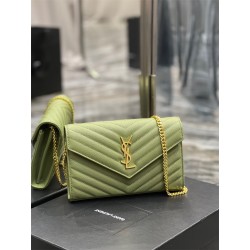 생로랑 모노그램 체인 숄더백 월렛 크로스백 377828 ZP