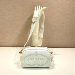 프라다 데보스드 로고 크로스백 1BH187 PD1-B