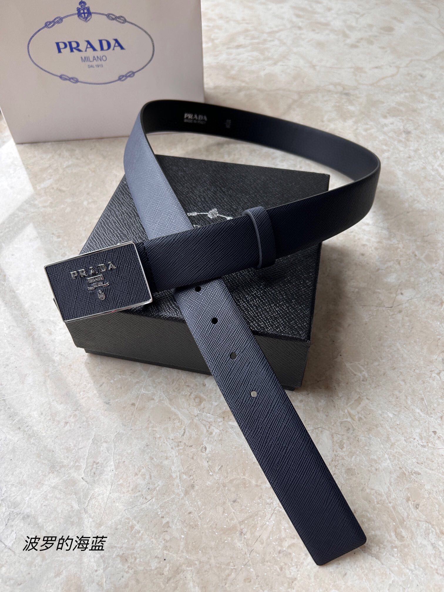 프라다 2023 남성용 벨트 PD024 GD