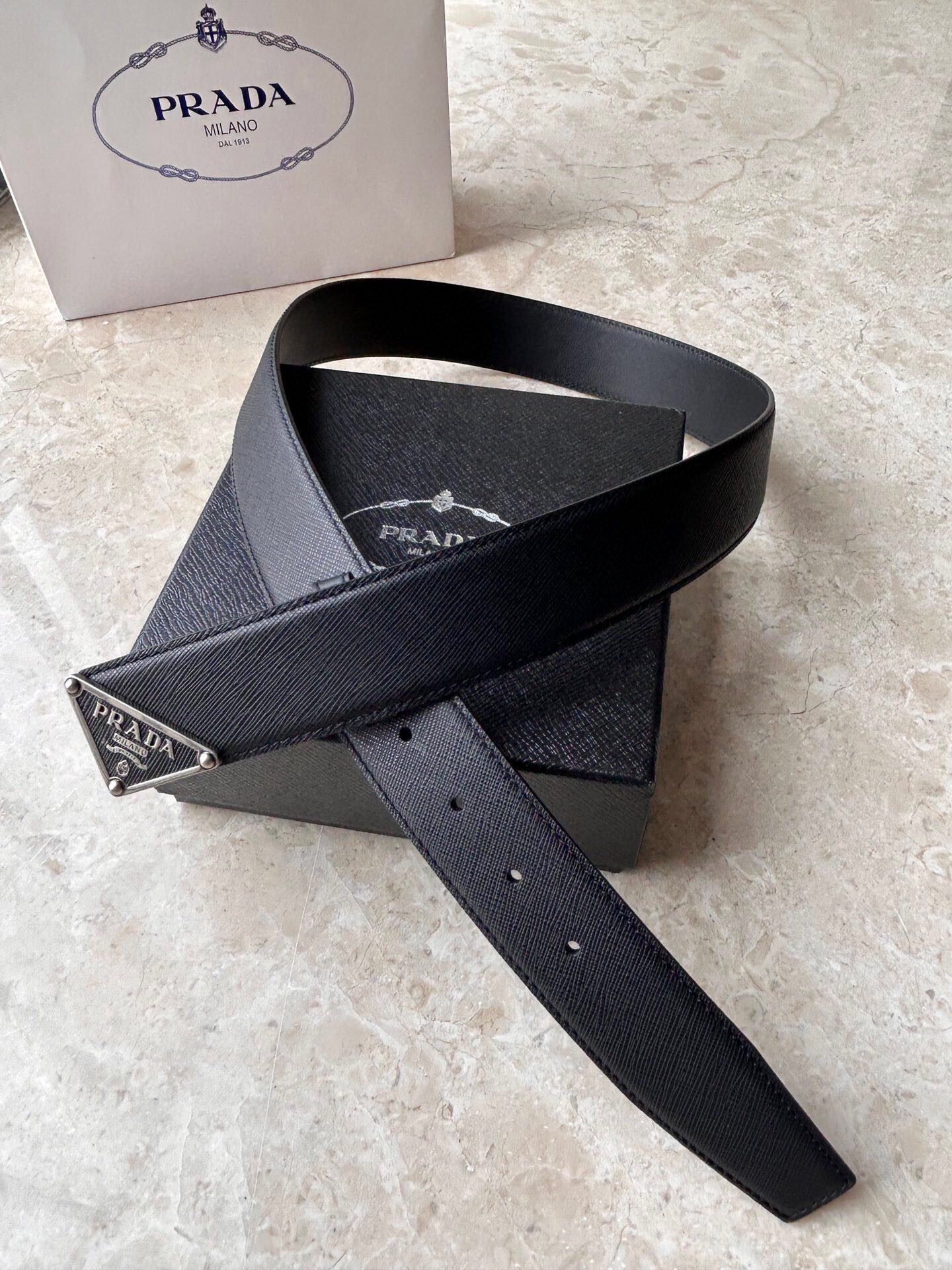 프라다 2023 남성용 벨트 PD043 GD