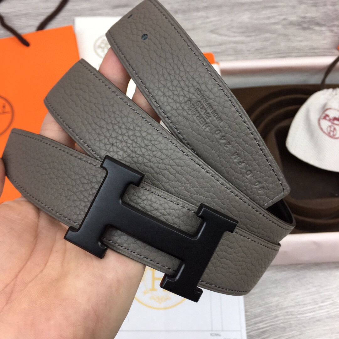 에르메스 2023 남성용 양면벨트 HM078 GD