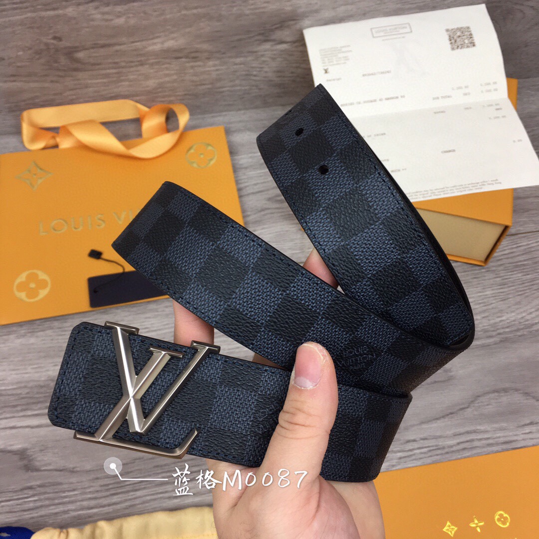 루이비통 2023 남성용 벨트 LV134 GD