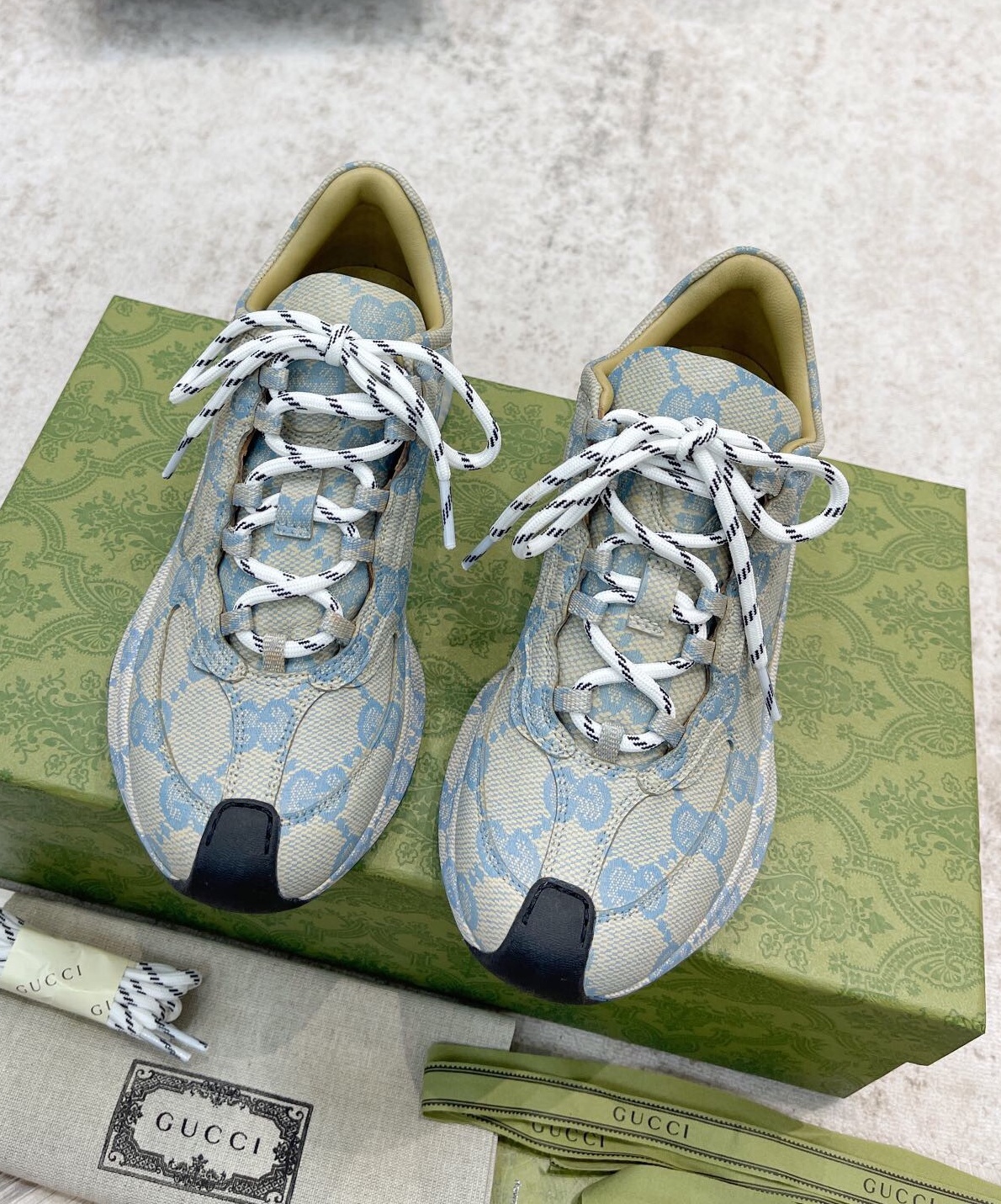 구찌 2024 여성용 스니커즈  WA3074 SH-D