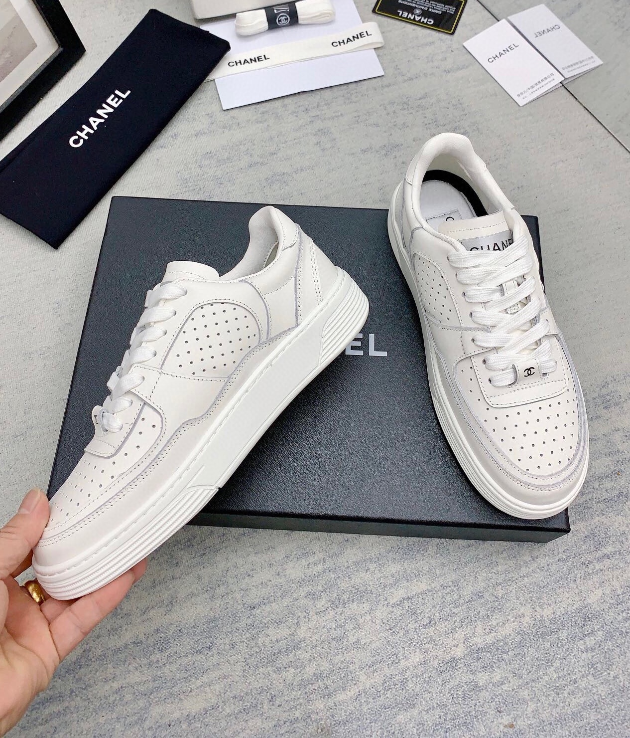 샤넬 2024 여성용 스니커즈 WA3115 SH-D