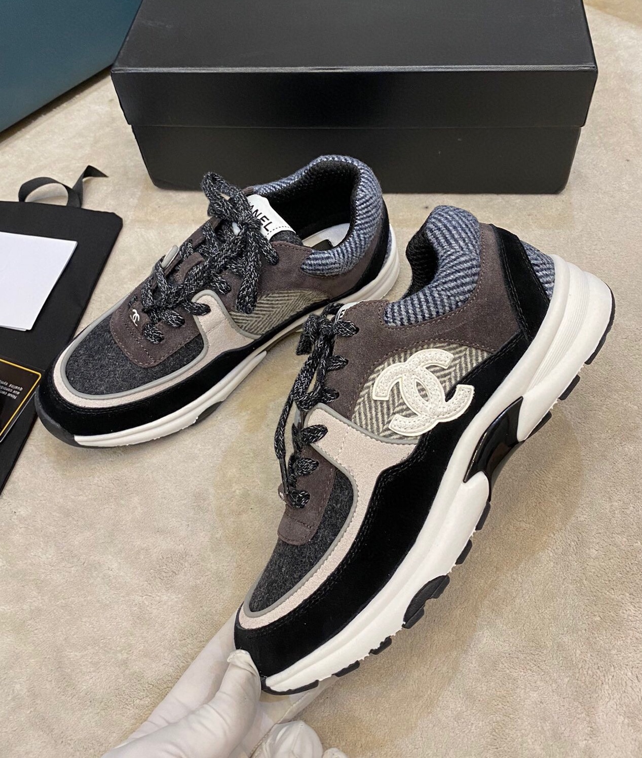 샤넬 2024 여성용 스니커즈 WA3118 SH-D