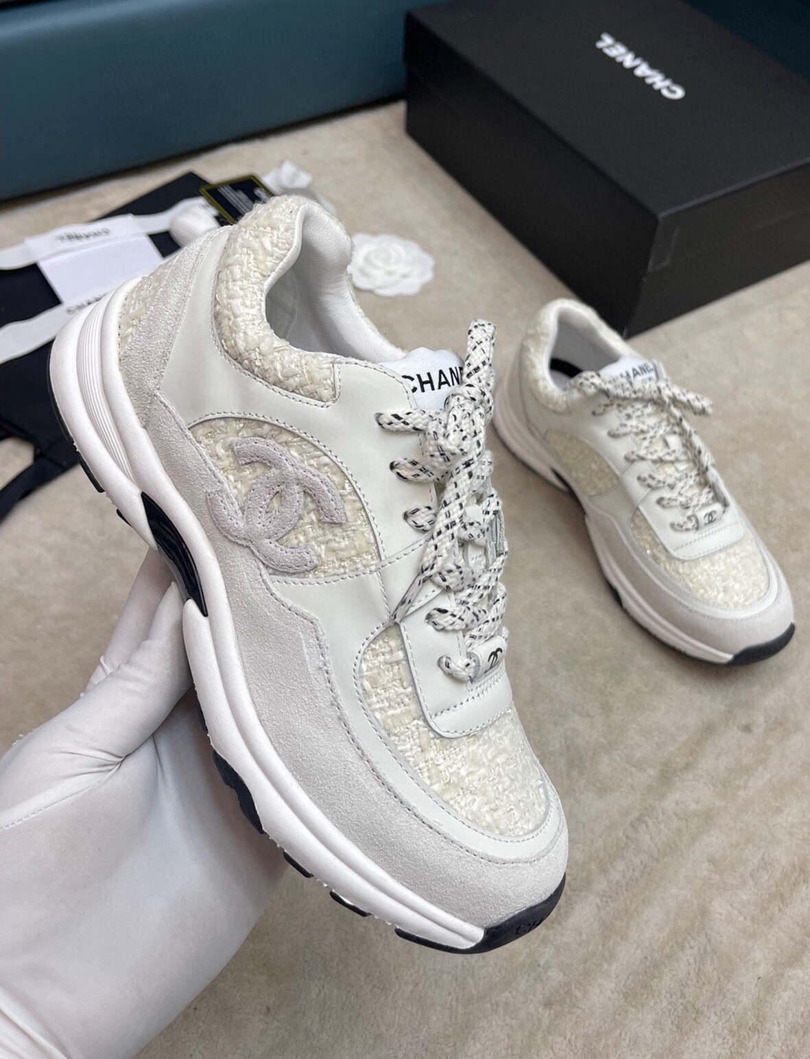 샤넬 2024 여성용 스니커즈 WA3122 SH-D
