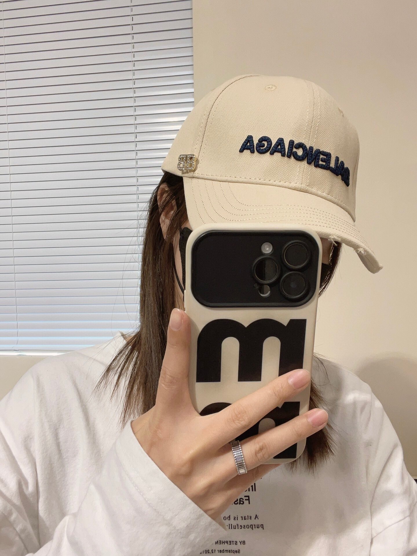 발렌시아가 남여공용 볼캡 모자 SN863 GT