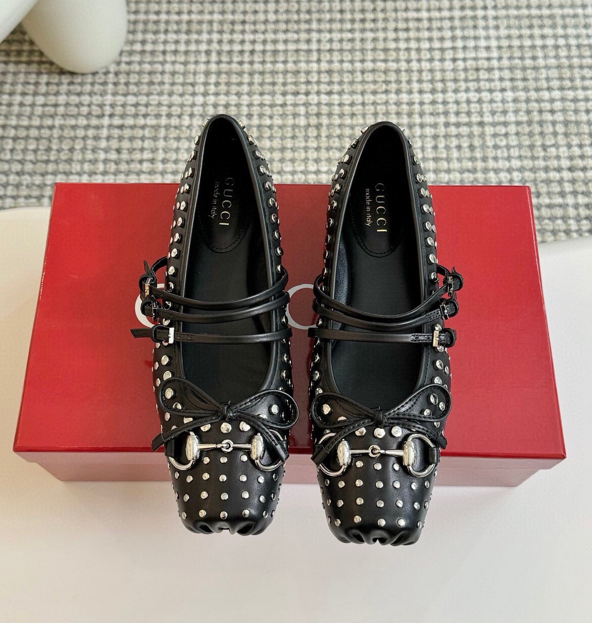 구찌  2024 여성용 플랫 슈즈 WA4083 DN