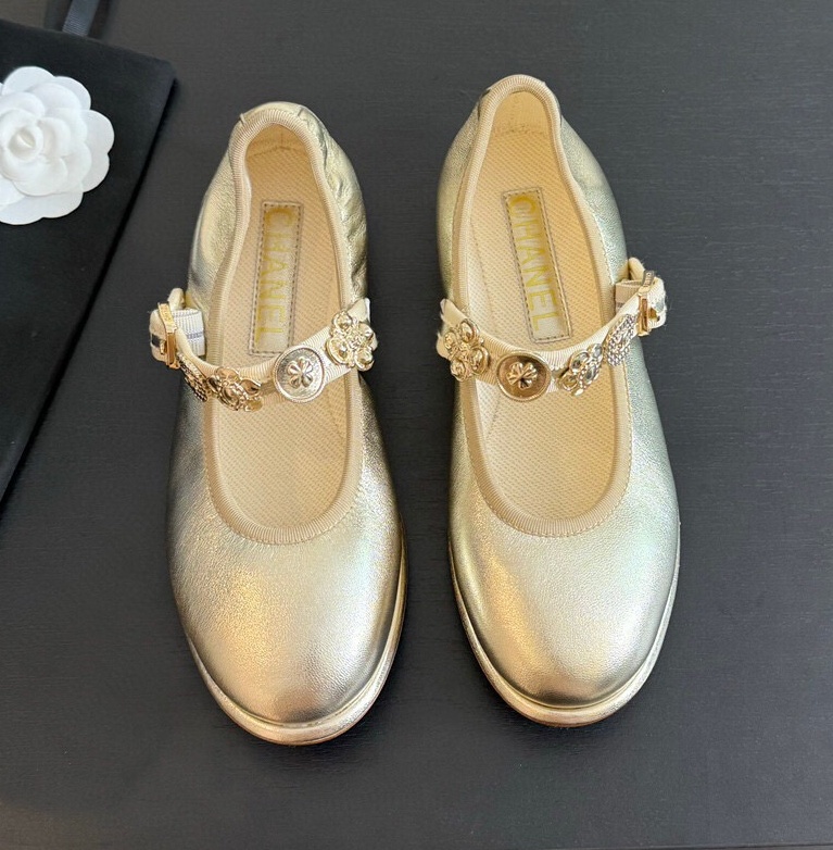 샤넬  2024 여성용 플랫 슈즈 WA4092 DN