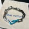 루이비통 24SS 로고 LV 모노그램 팔찌 SN924 AGG