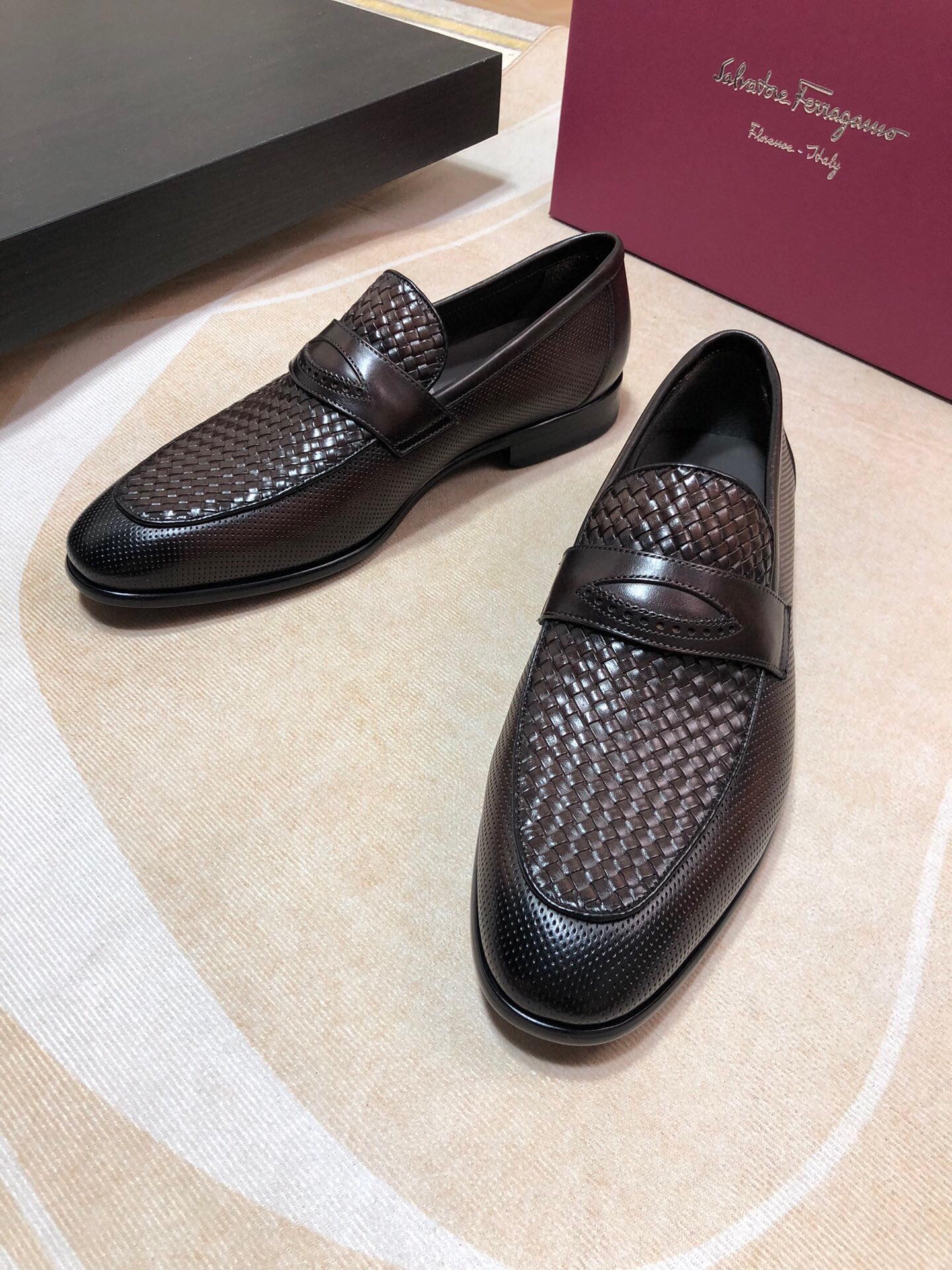 페라가모 2024 남성용 구두 FG160 SH-E