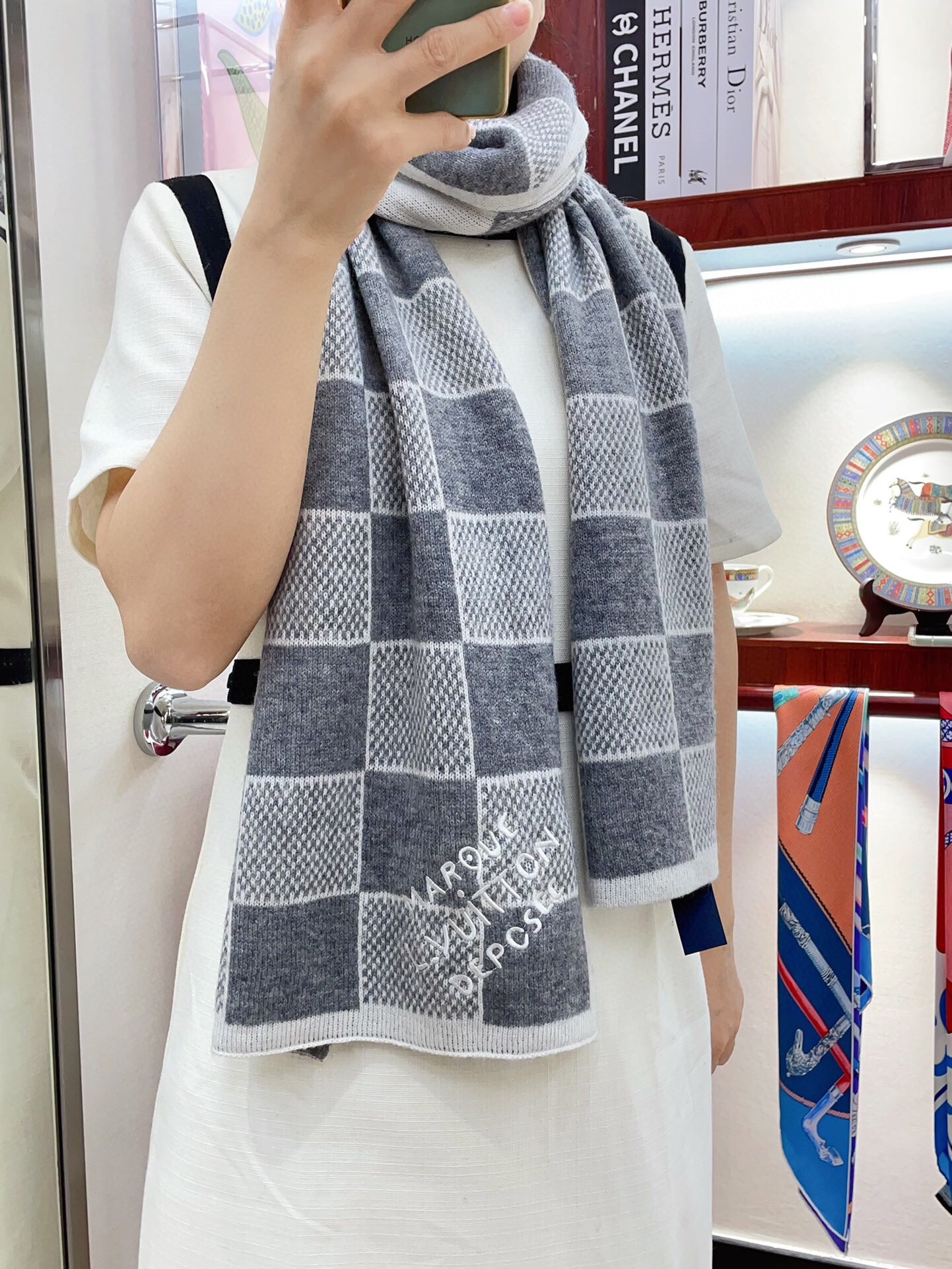 루이비통 캐시미어 스카프 SN11020 SG1_A