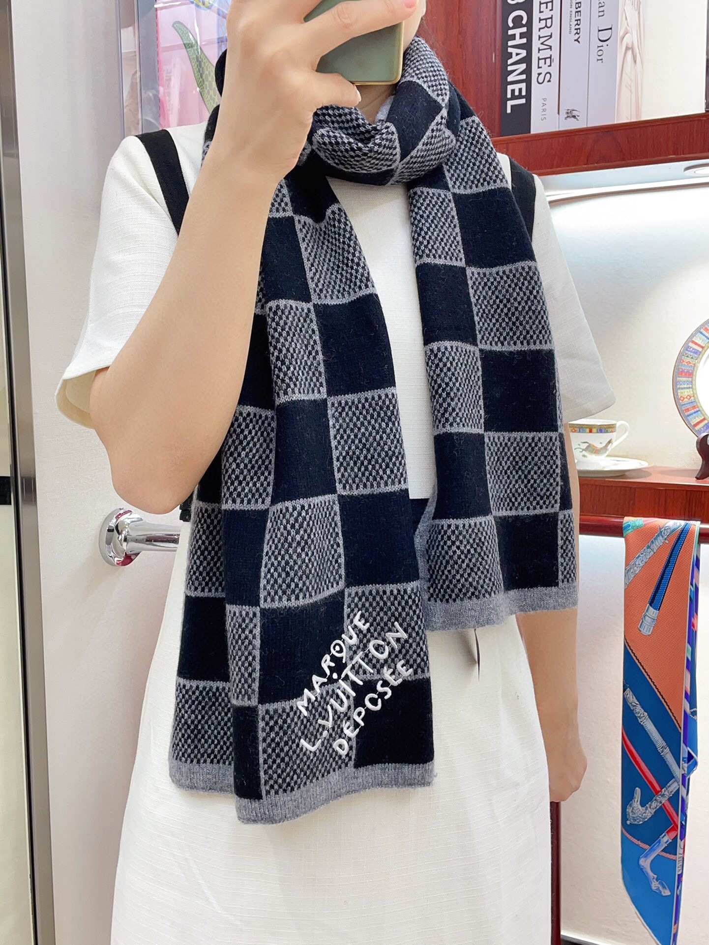 루이비통 캐시미어 스카프 SN11021 SG1_A