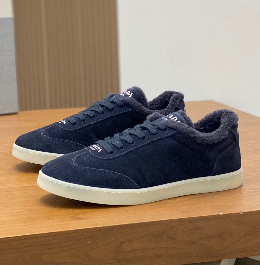 프라다 2024 남성용 스니커즈 PD538 SH-E