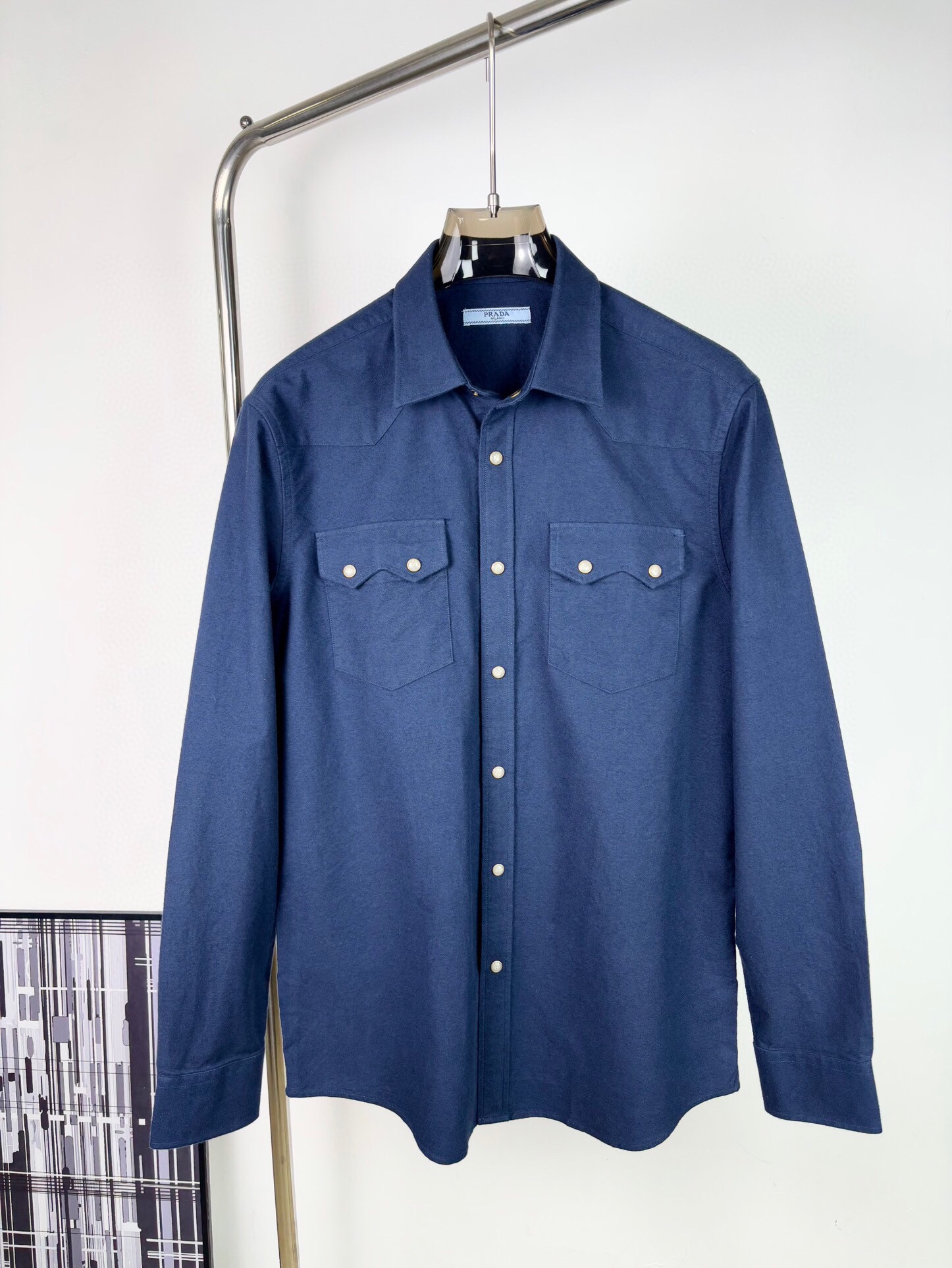 프라다 2025 남성용 셔츠 PD1080 YB