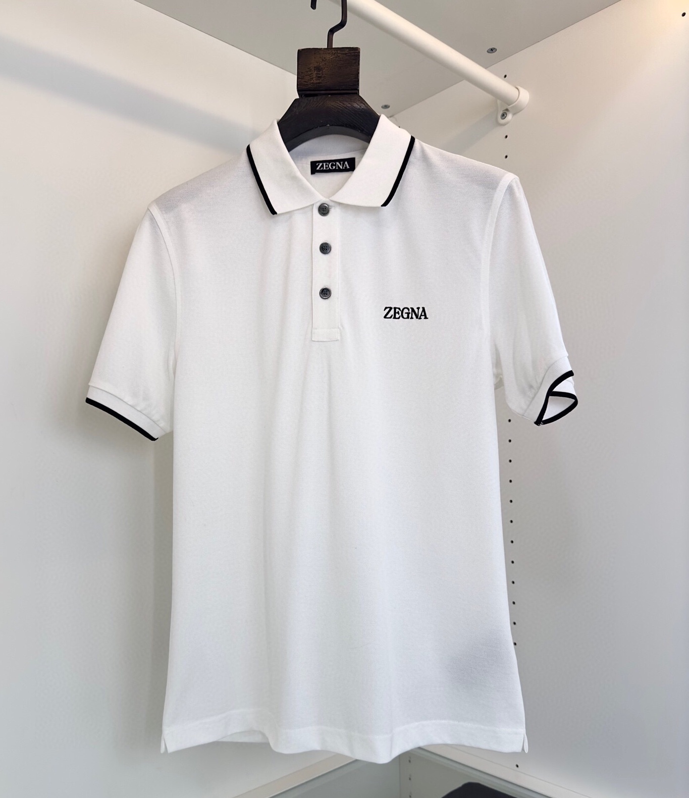 제냐 2025 남성용 폴로반팔티 ZN438 YB