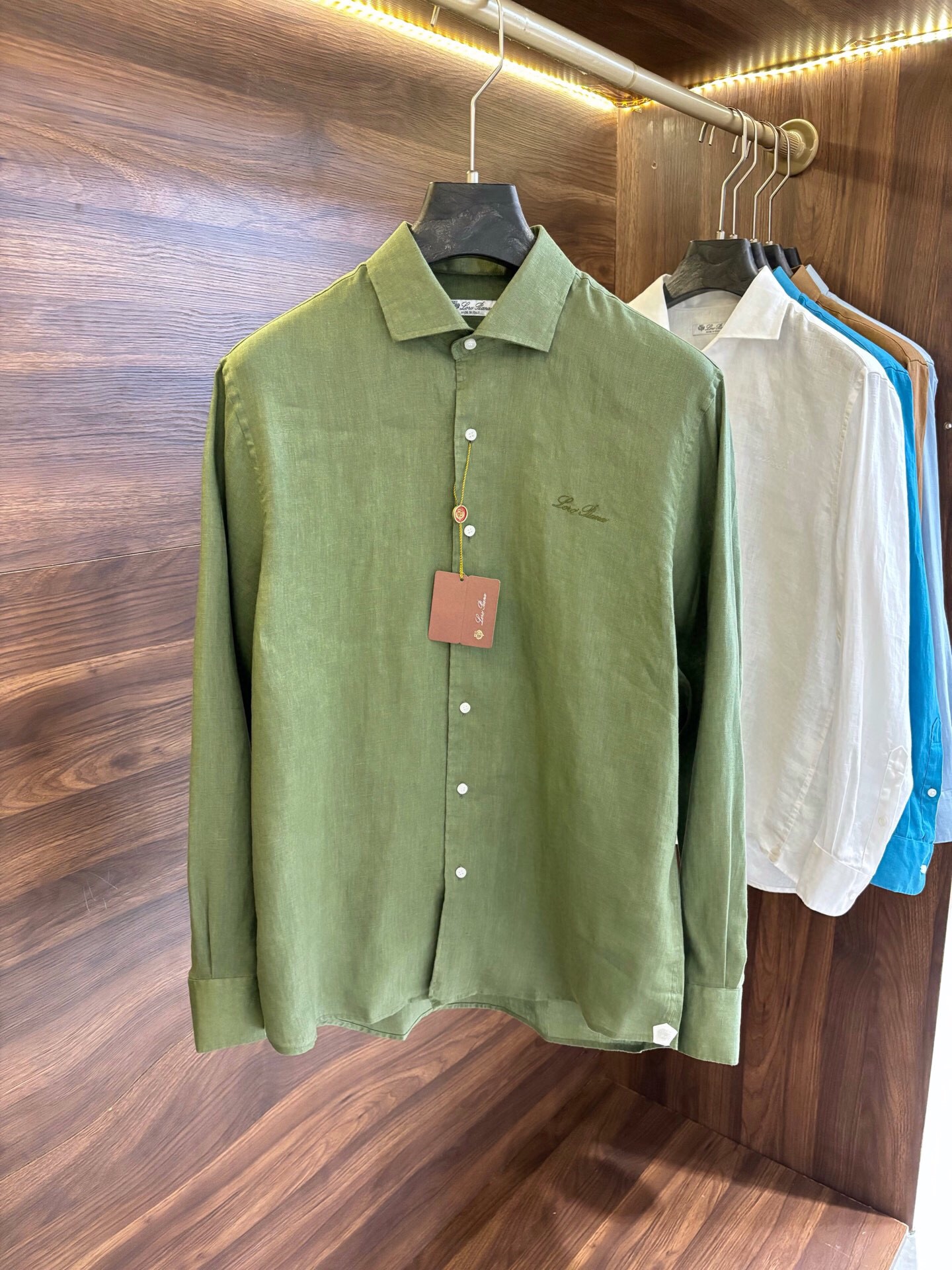 로로피아나 2025 남성용 셔츠 LP216 HD