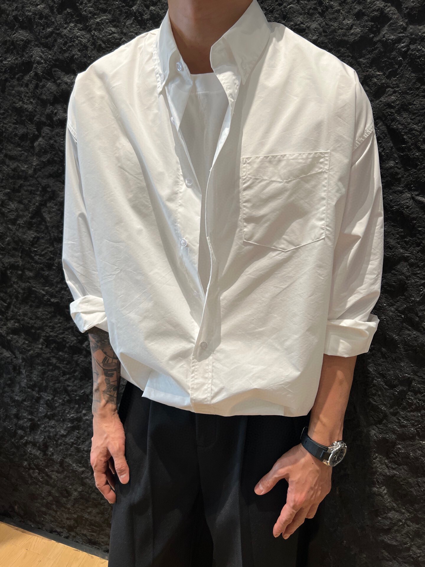 보테가베네타 2025 남성용 셔츠 BV110 HD