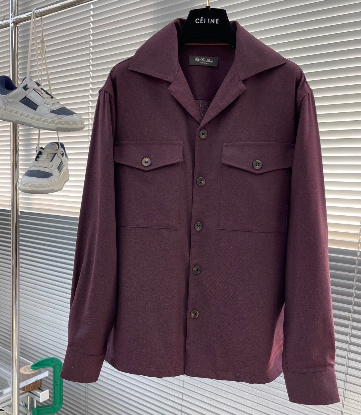 로로피아나 2025 남성용 셔츠자켓 LP253 HD