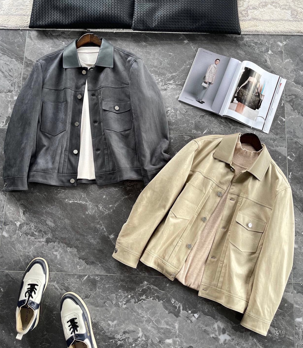 보테가베네타 2025 남성용 자켓 2컬러 BV111 HD