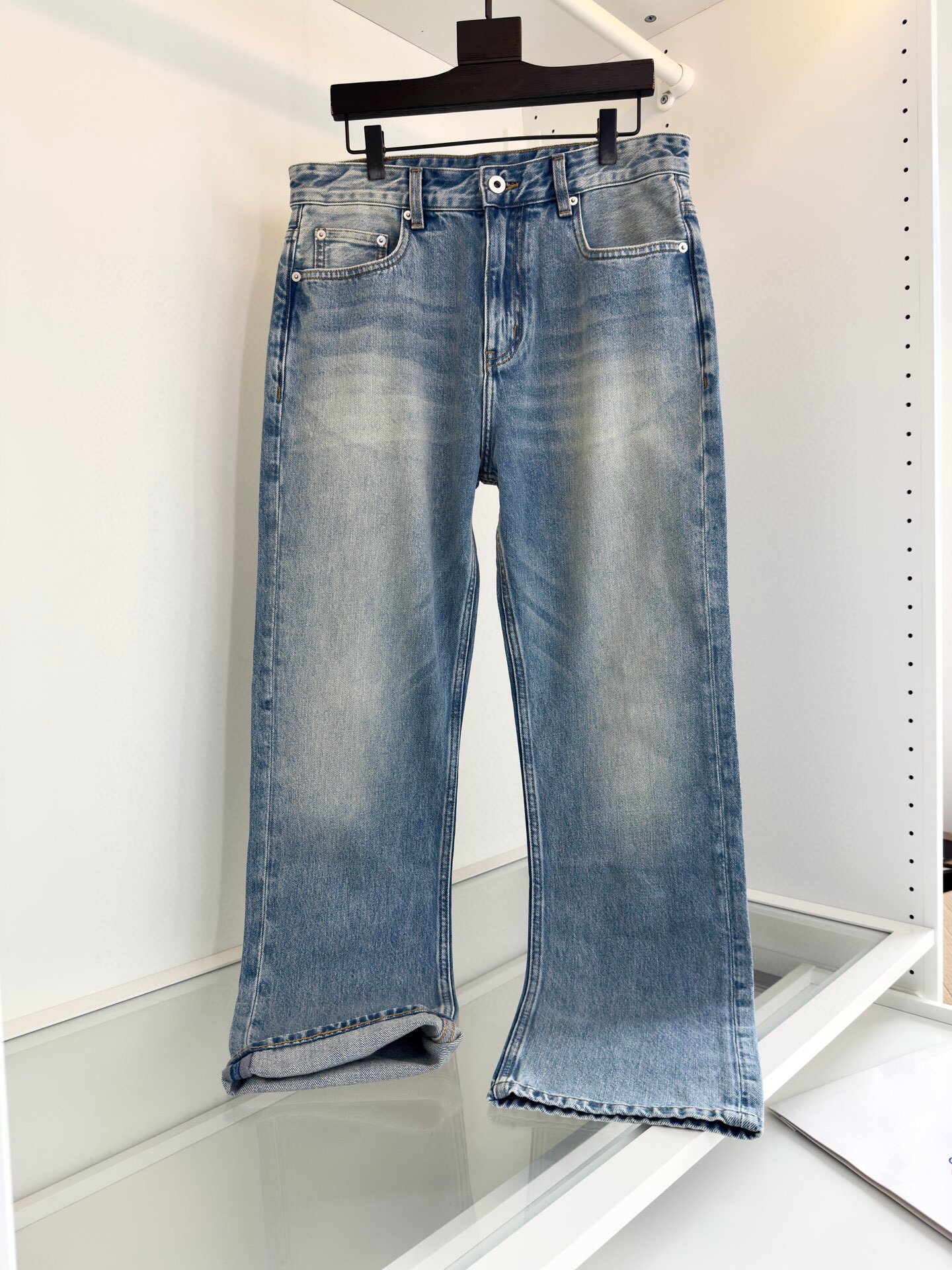 발렌티노 2025 남성용 청바지 VT032 YB 스트레이트