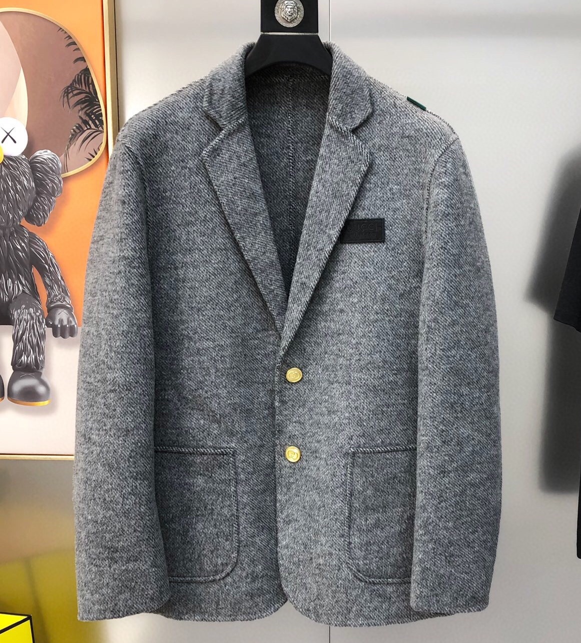 구찌 2025 남성용  캐시미어 수트자켓 GC347 PD