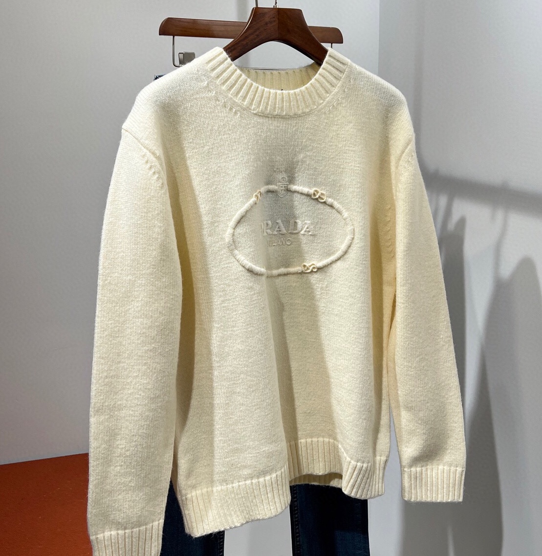 프라다 2025 남성용 울 풀오버 PD1173 HD