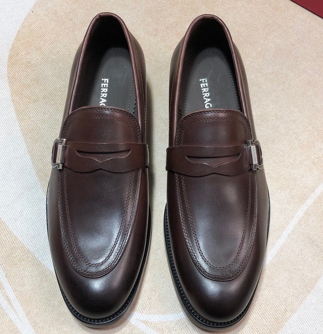 페라가모 2025 남성용 로퍼 FG190 SH-E