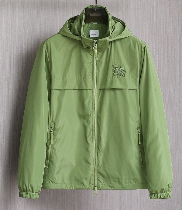 버버리 2025 남성용 바람막이 후드자켓 BU1124 YB