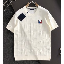 루이비통 2025 남성용 니트 반팔티 LV1661 YB