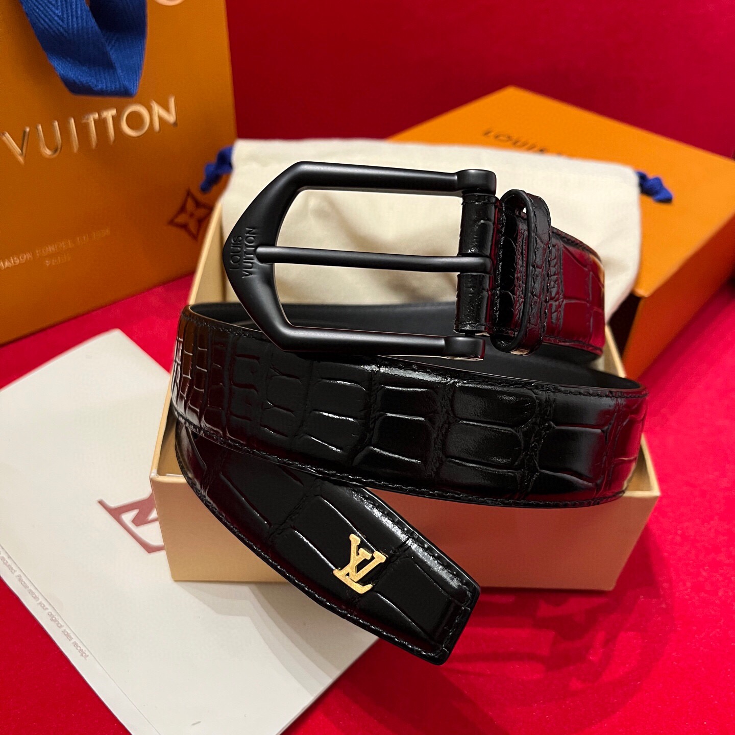 루이비통 2025 남성용 벨트 LV145 GD