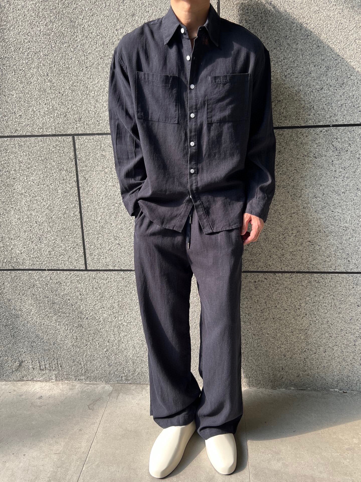 로로피아나 2025 남성용 셔츠세트 LP300 HD