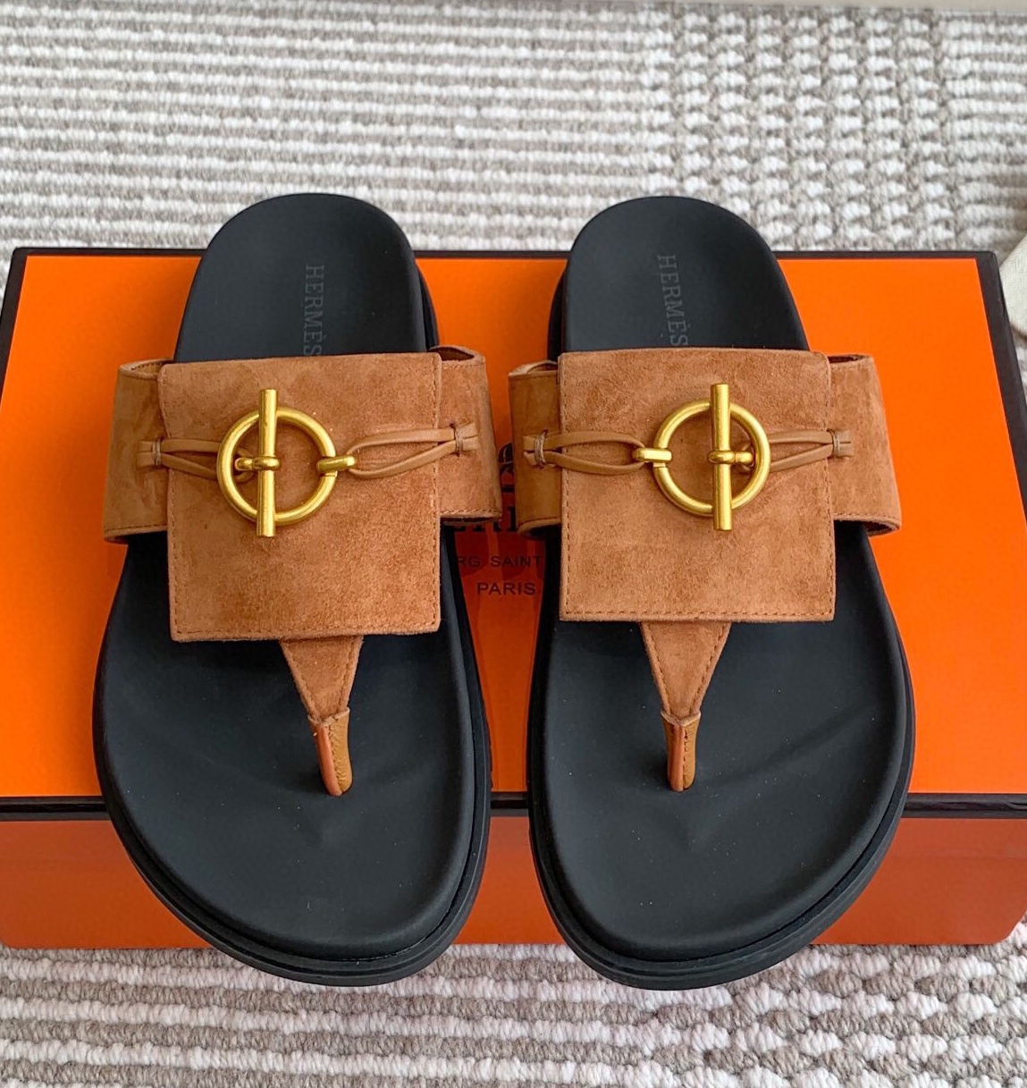 에르메스2025 여성용 쪼리슬리퍼 WA5331 DN