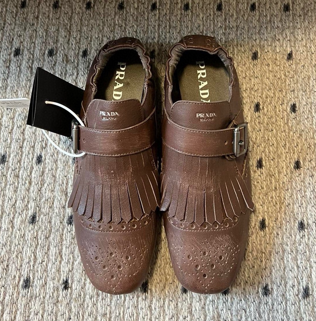 프라다 2025 여성 플랫슈즈 WA5401 DN