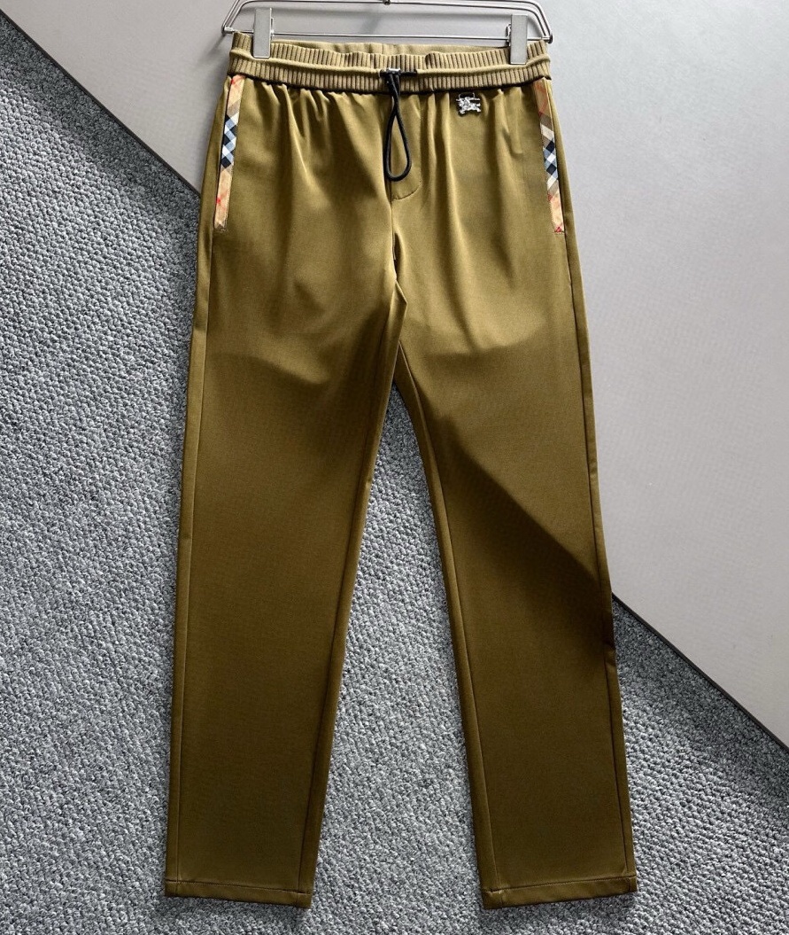 버버리 2025 남성용 바지 BU1228 YB