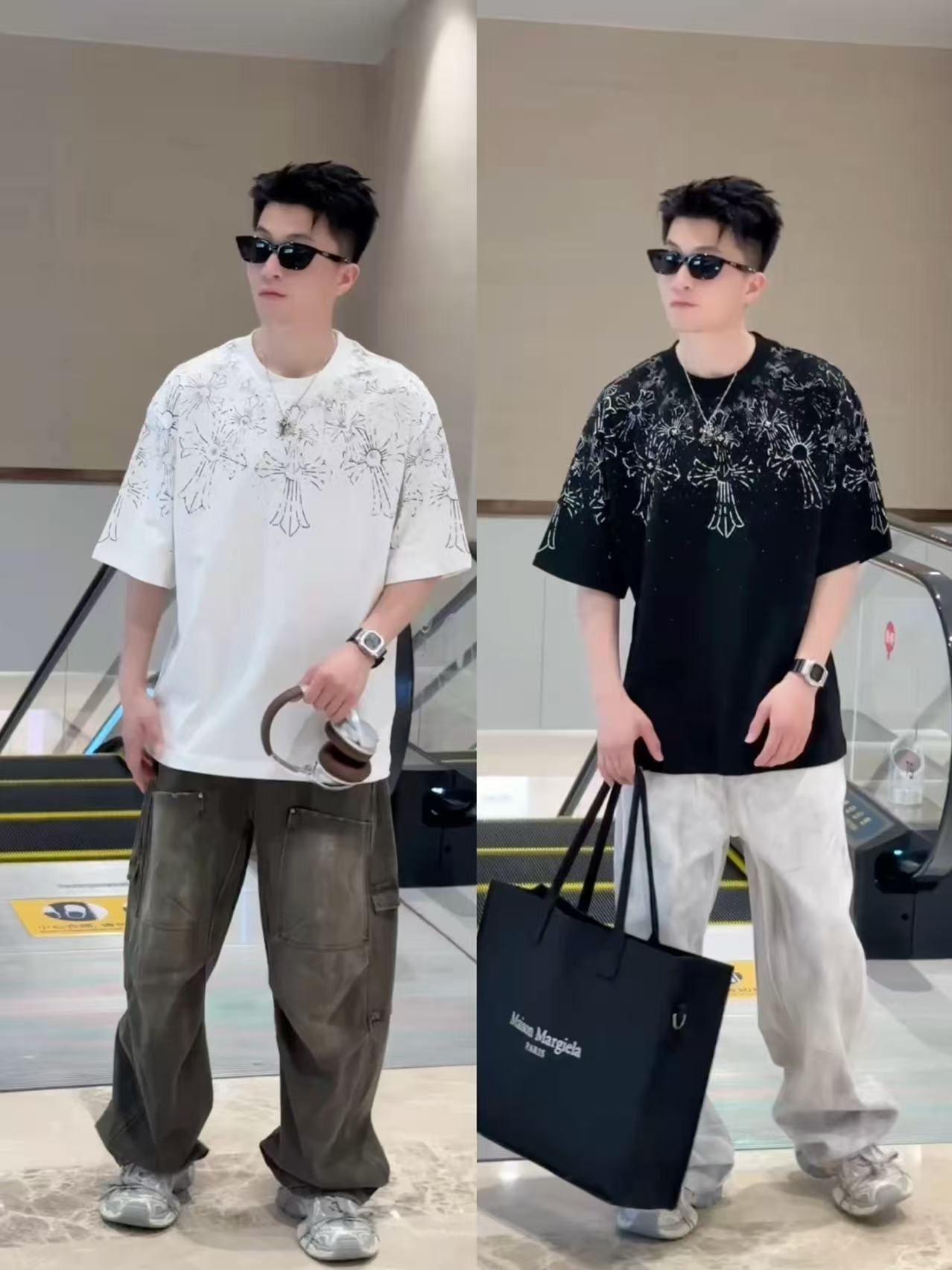 크롬하츠 2025 남성용 반팔티 GC215 PD 2컬러