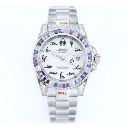 ROLEX 로렉스 롤렉스 데이저스트 40mm 화이트 다이얼, 무브타임,남자명품시계,워치,메탈시계