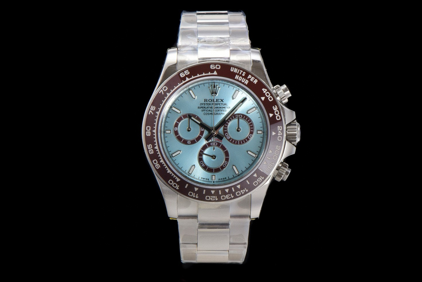 ROLEX 로렉스 롤렉스 데이토나 126506 크로노 아이스블루 다이얼, 메탈밴드