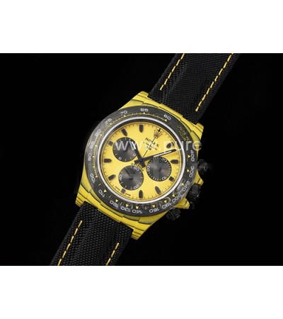 ROLEX]로렉스 롤렉스 데이토나 옐로우 카본 베젤 옐로우 다이얼, 남자명품시계,워치,남자,SA,명품시계