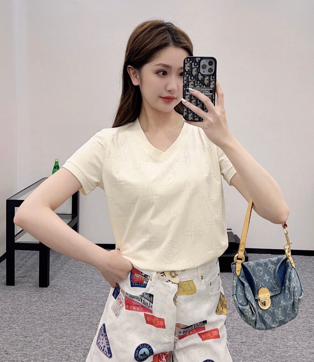 루이비통 2025 여성용  반팔티 WA5505 JS-A