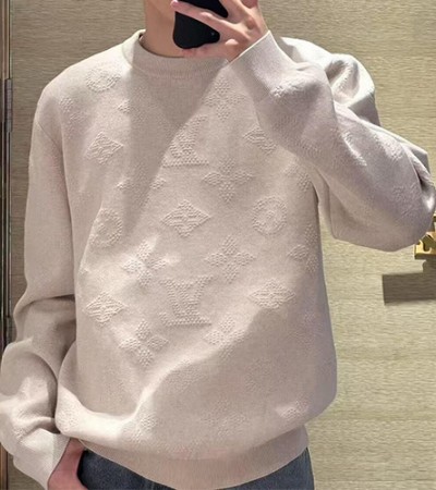 [홍콩명품.LOUIS VUITTON] 루이비통 25SS 로고 니트 풀오버 LV1842 HD 홍콩명품의류,구매대행,온라인명품