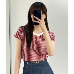 [홍콩명품.CELINE ] 셀린느 2025 여성용 니트반팔 WA5552 JS-A  홍콩명품의류,구매대행,온라인명품