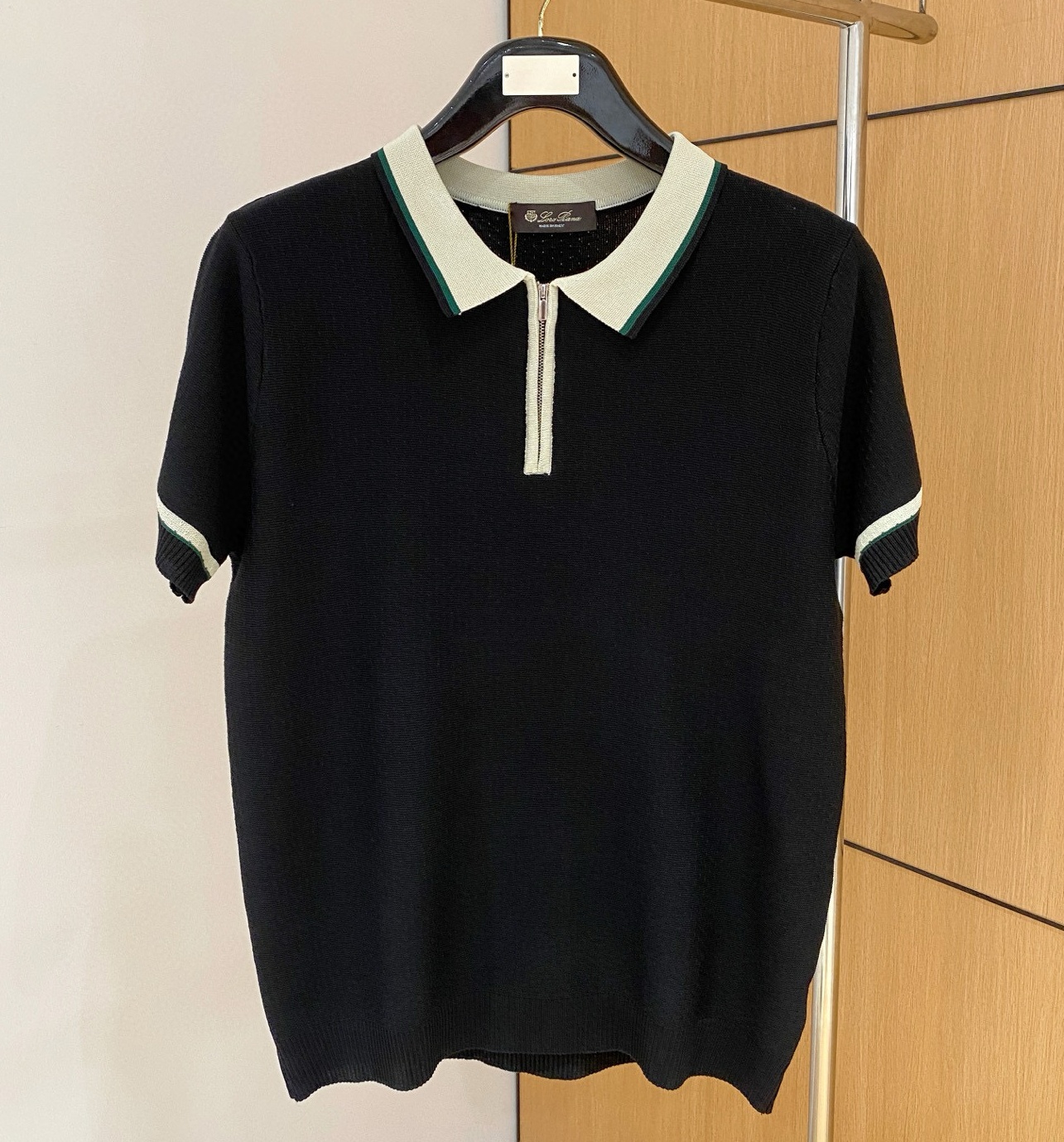 [홍콩명품.Loro Piana]  로로피아나 2025 니트반팔 , LP348 YB, 홍콩명품의류,구매대행,온라인명품