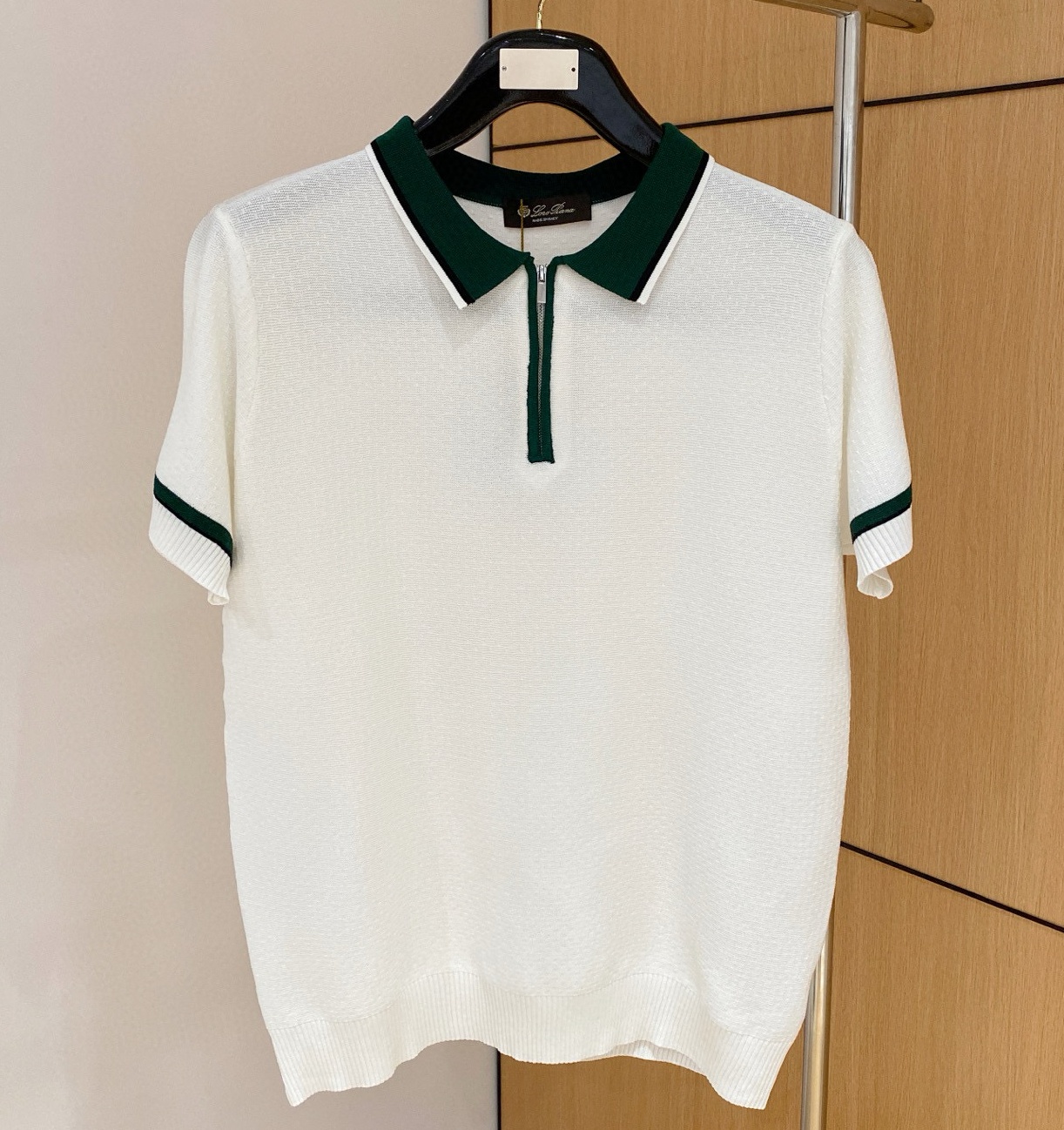 [홍콩명품.Loro Piana]  로로피아나 2025 니트반팔 , LP349 YB, 홍콩명품의류,구매대행,온라인명품