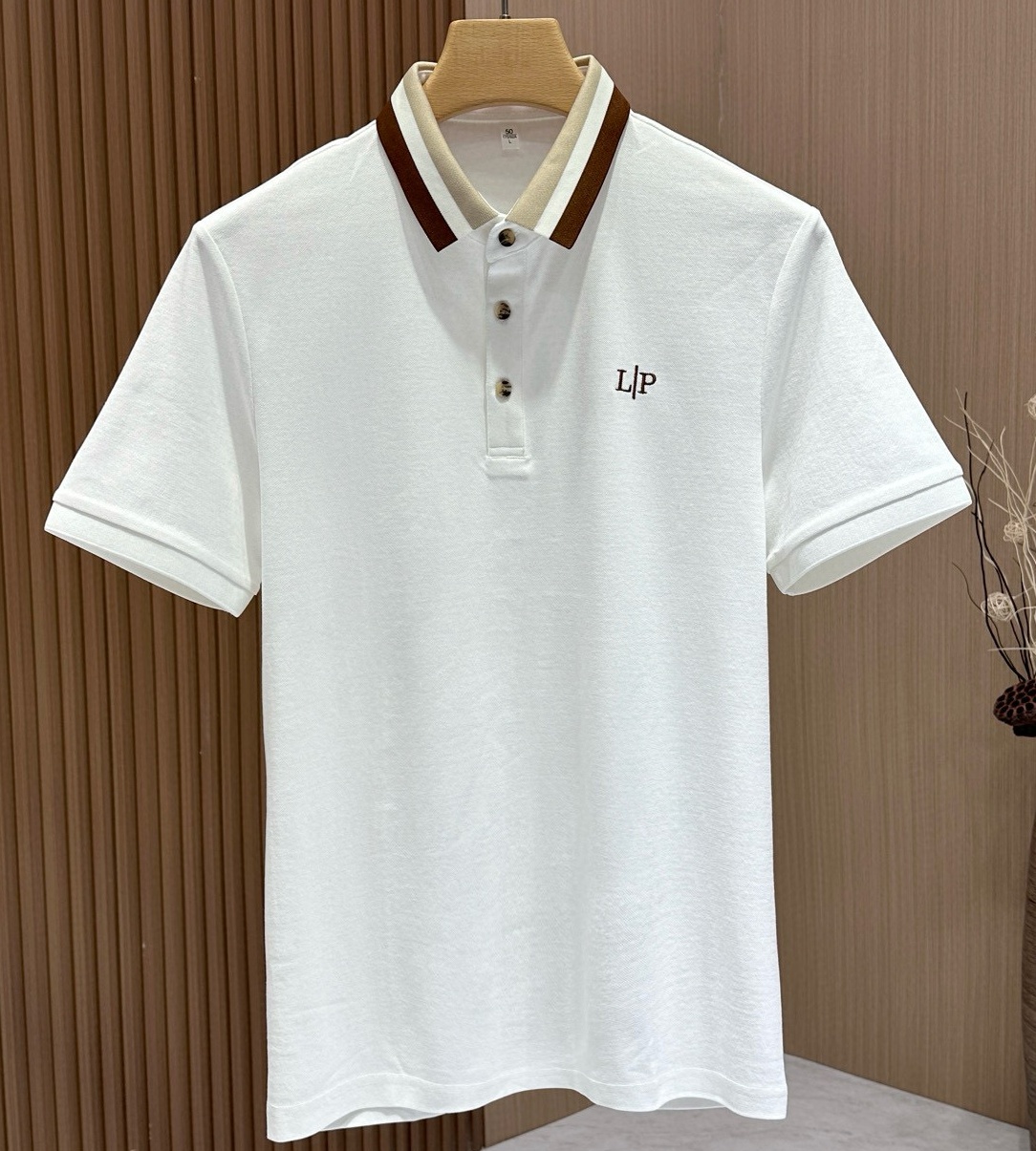 [홍콩명품.Loro Piana]  로로피아나 2025 폴로반팔  LP355 YB, 홍콩명품의류,구매대행,온라인명품
