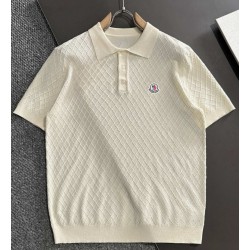 [홍콩명품.MONCLER] 몽클레어 2025 남성용 니트반팔티 MQ1291 PD 2컬러 홍콩명품의류,구매대행,온라인명품