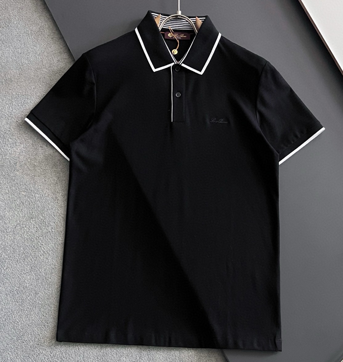 [홍콩명품.Loro Piana] 로로피아나 2025 폴로반팔 LP385 YB, 홍콩명품의류,구매대행,온라인명품