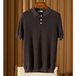 [홍콩명품.BRUNELLO CUCINELLI]브루넬로 쿠치넬리 2025 남성용 니트반팔 BL1193 HD 홍콩명품의류,구매대행,온라인명품