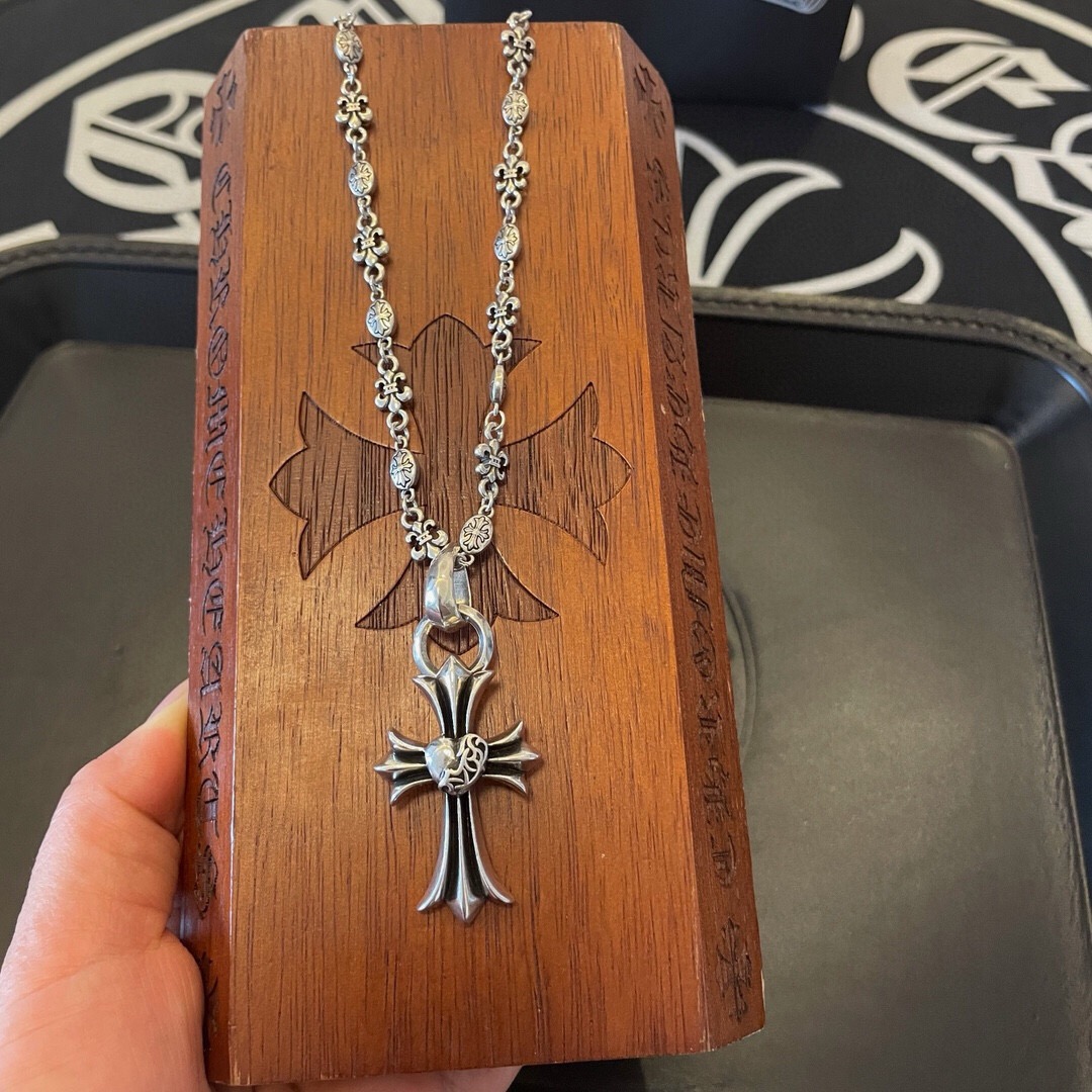 [홍콩명품.Chrome Hearts] 크롬하츠 25SS 로고  크로스로고 커플 목걸이, SN999 SG1-A, 홍콩명품쇼핑몰,인터넷명품,온라인명품사이트,남자명품,해외직구